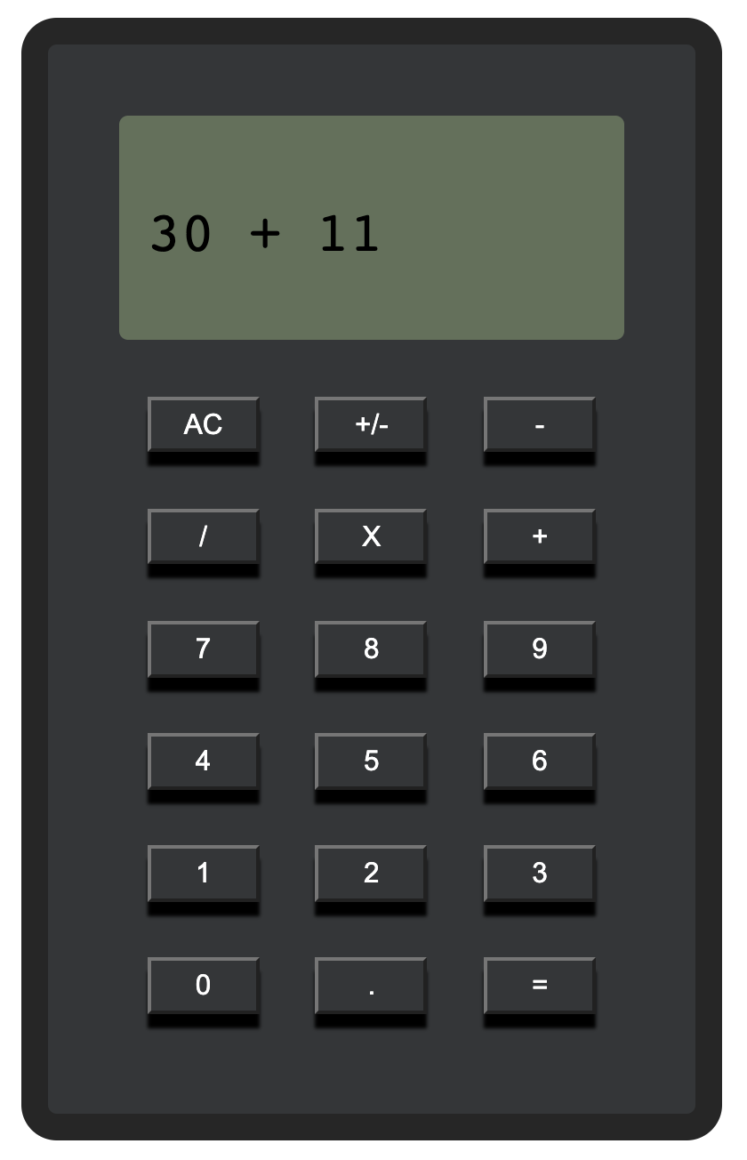 Functional web calculator