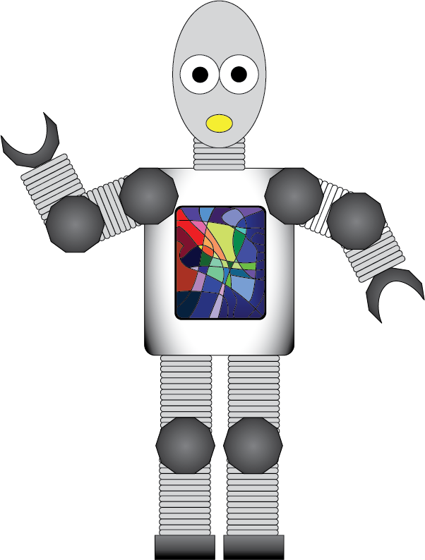 A robot character